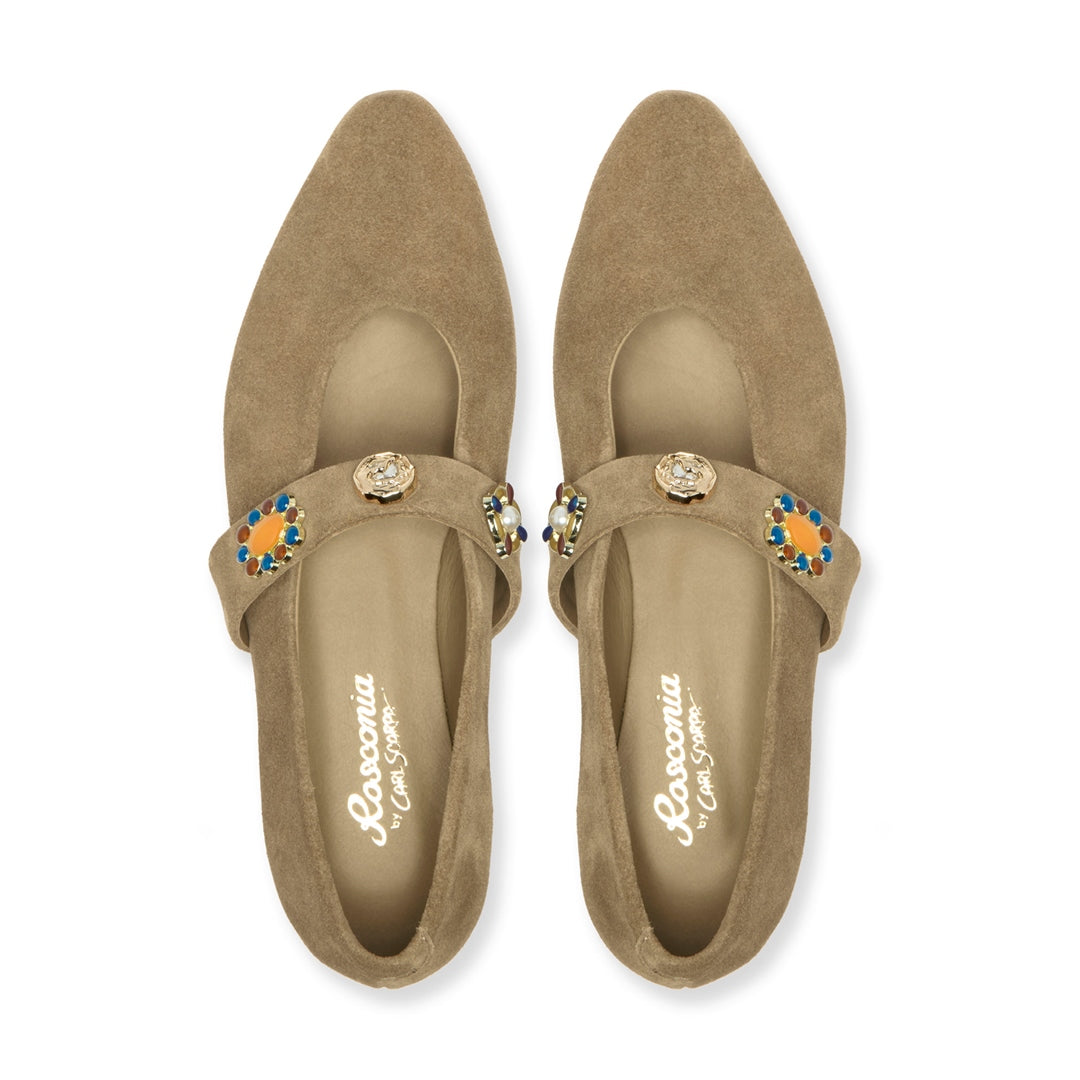 Vettini Beige Loafers