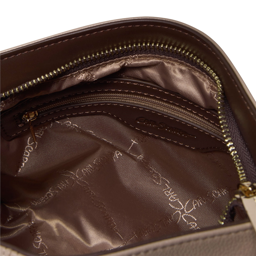 Yasmina Taupe Handbag
