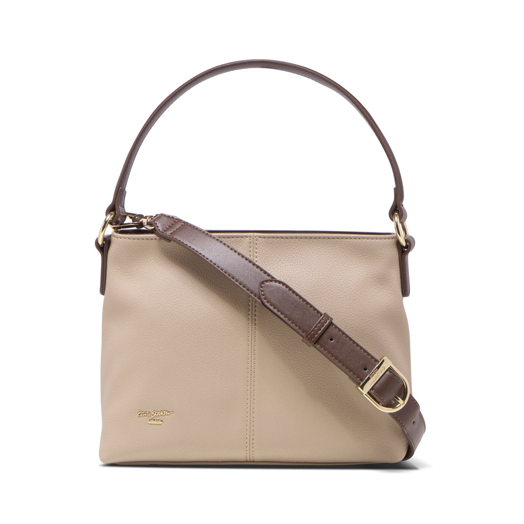 Yasmina Taupe Handbag