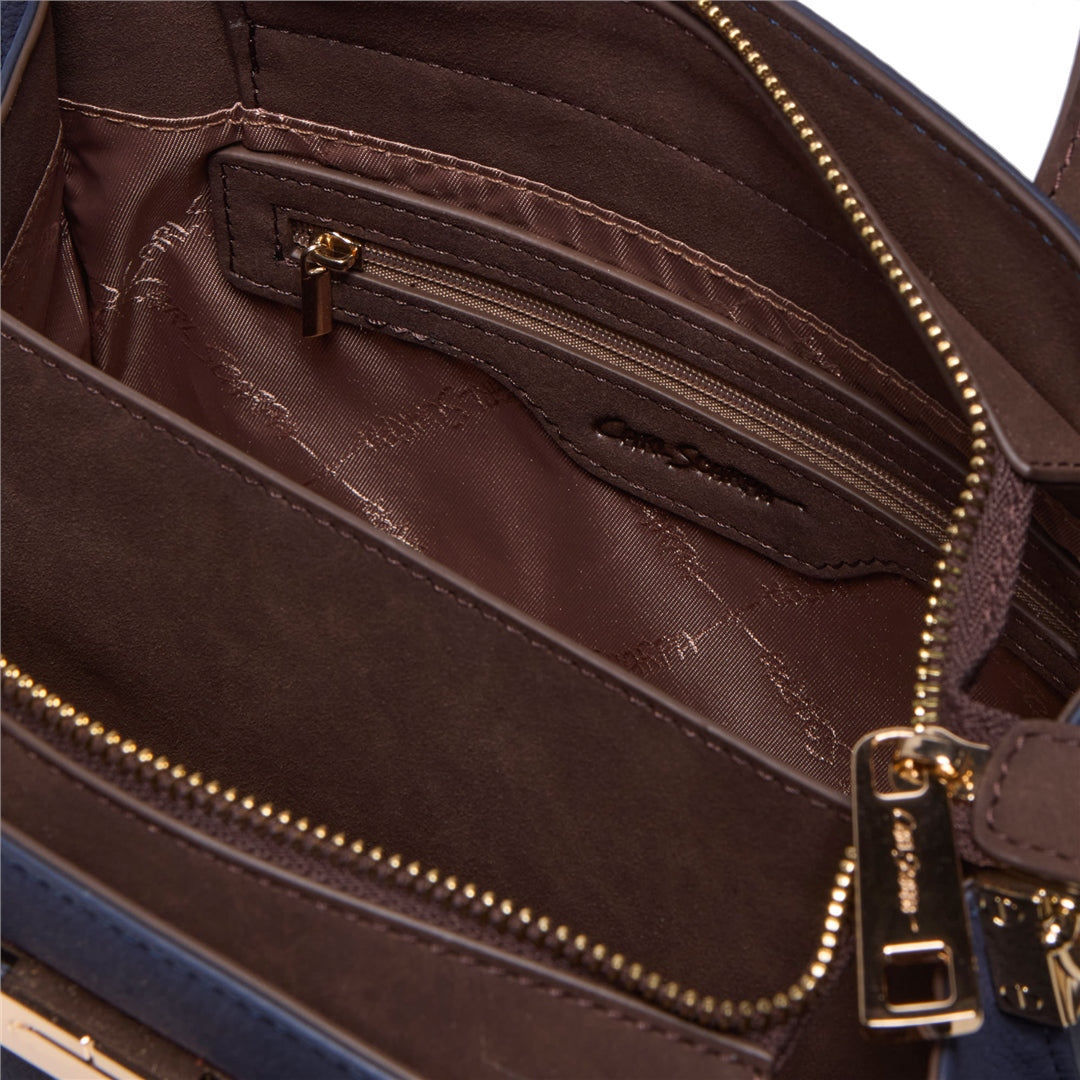 Zamira Navy Handbag
