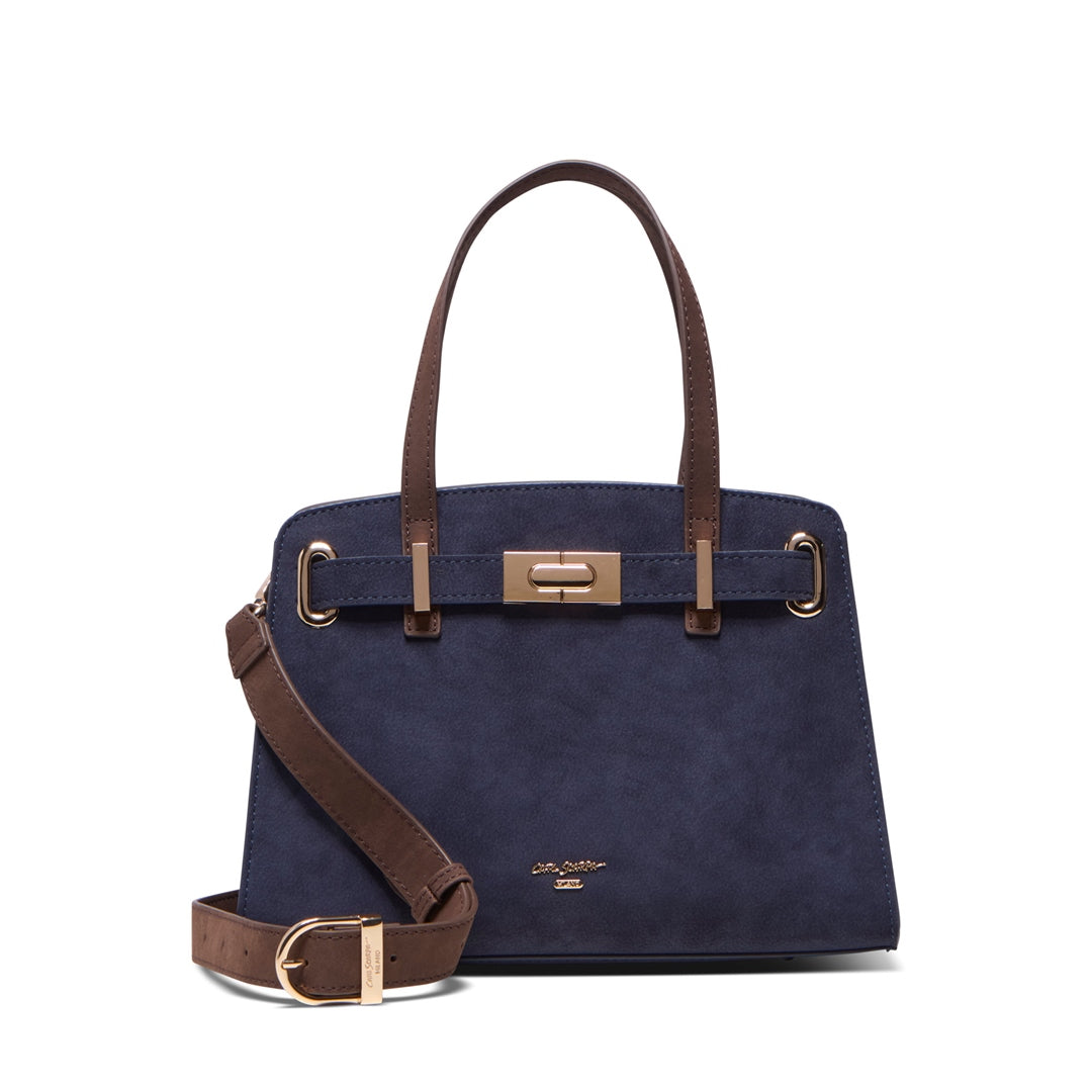 Zamira Navy Handbag