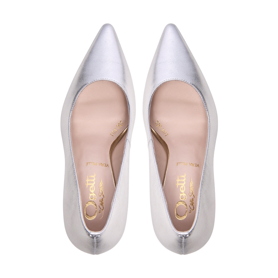 Lonata Silver Court Heel