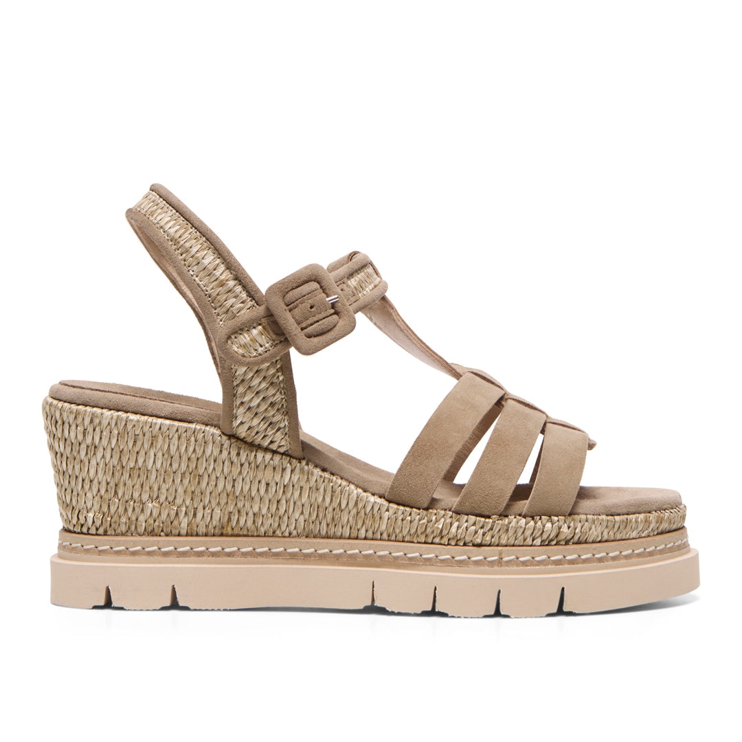 Felestro White Leather Sandal