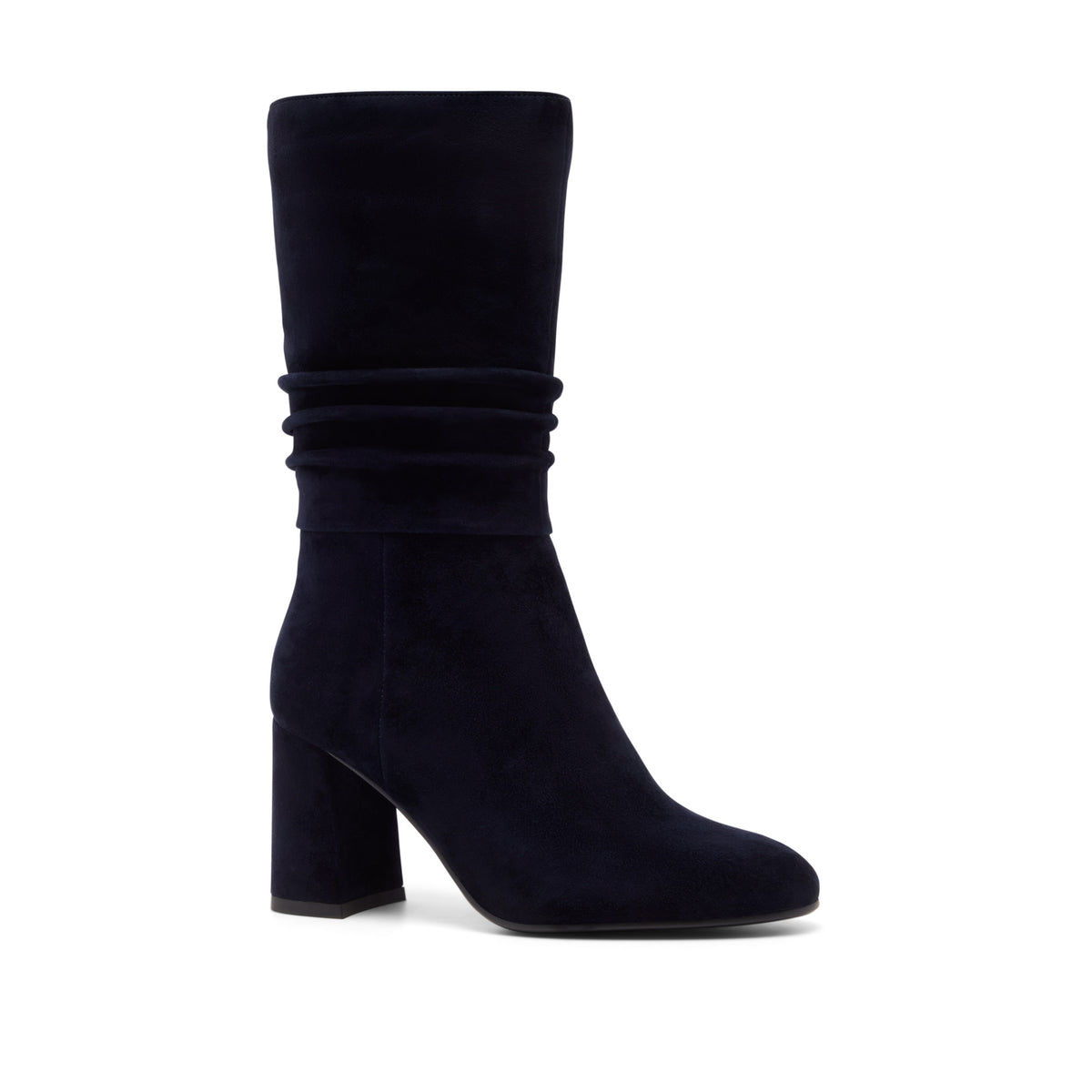 Aitana Navy Suede Ankle Boot