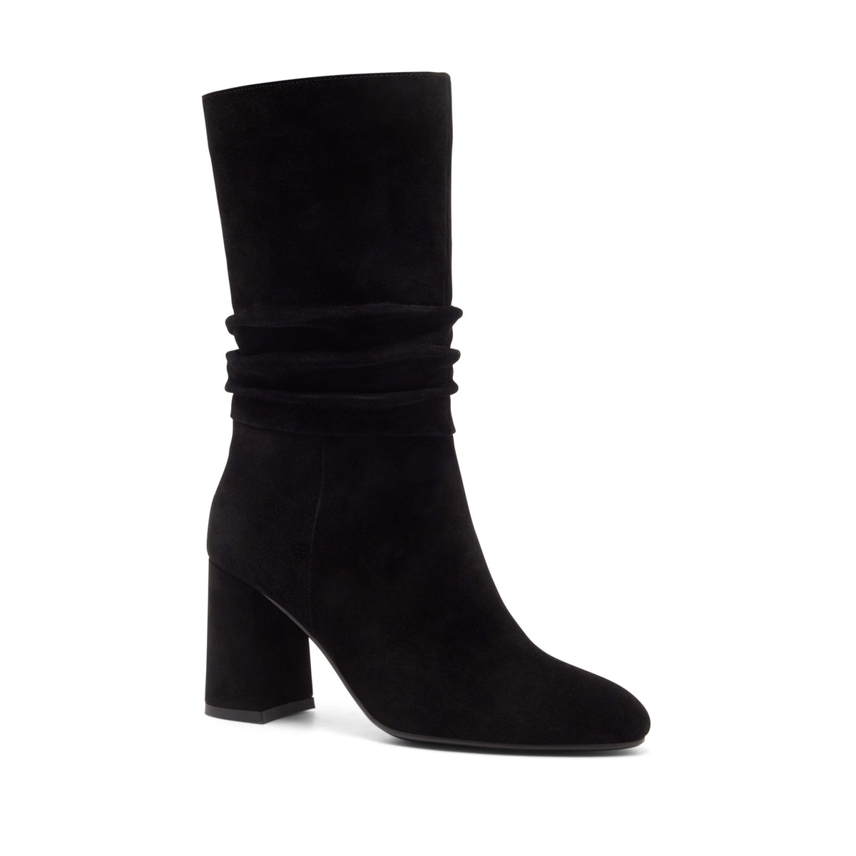 Aitana Black Suede Ankle Boot