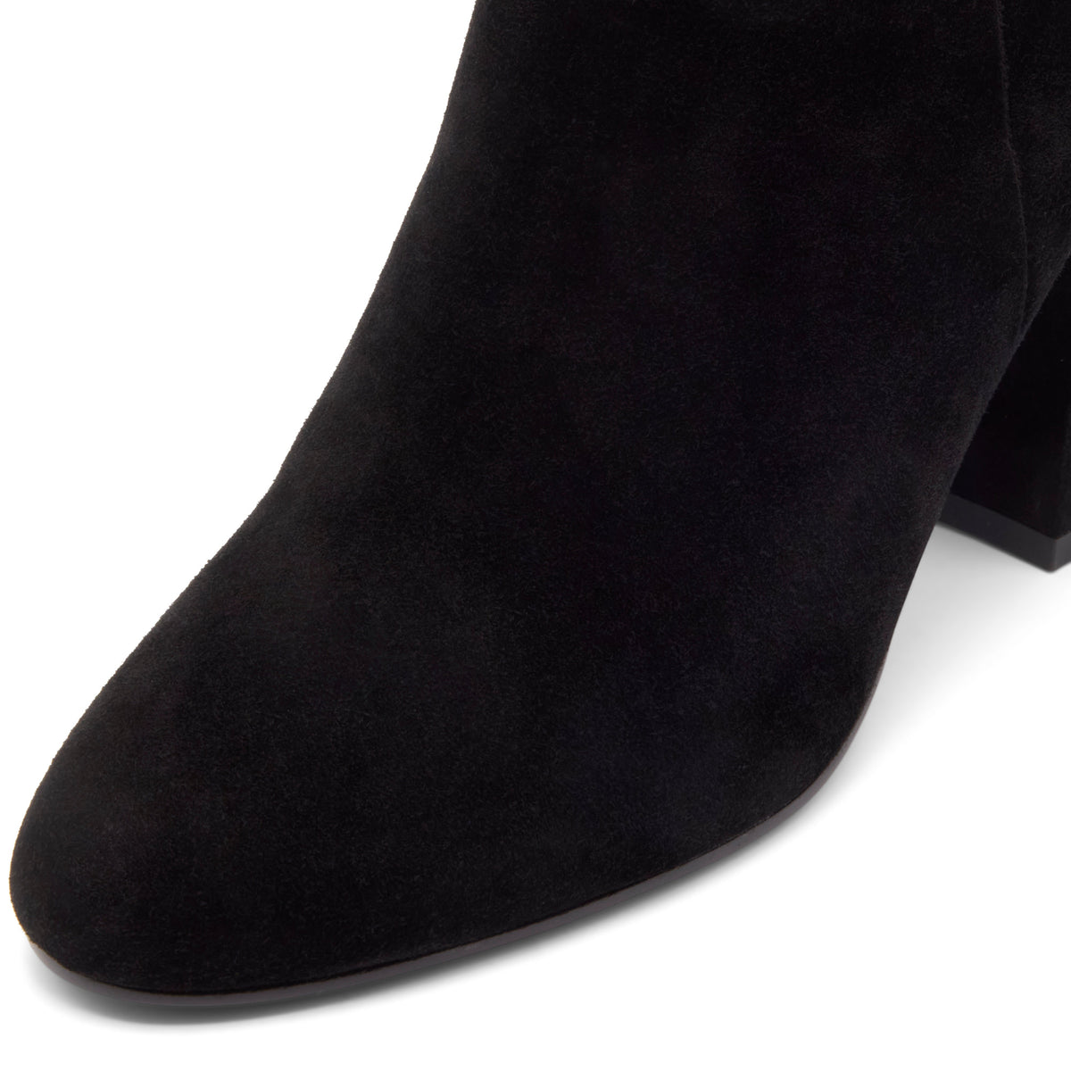 Aitana Black Suede Ankle Boot