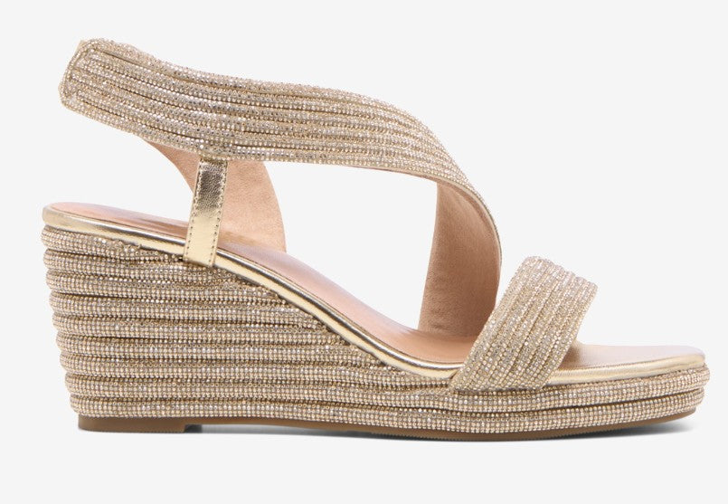Olivita Gold Sandals